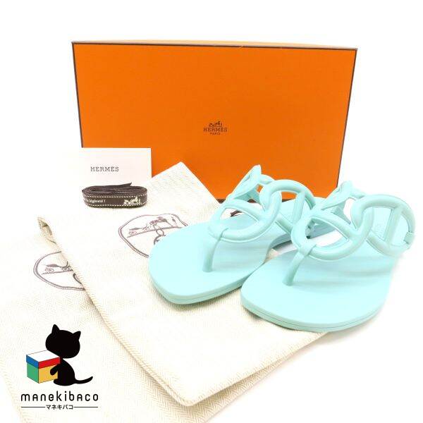楽天市場】HERMES エルメス サンダル ティボリ ティポリ