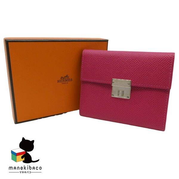 正規品☆エルメス カードケース 名刺入れ レッドピンク系 楽天市場】HERMES エルメス カードホルダー RMS R.M.S CARD