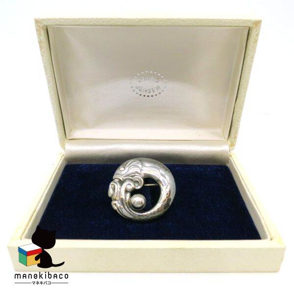 楽天市場】ジョージジェンセン Georg Jensen ブローチ ムーンライト