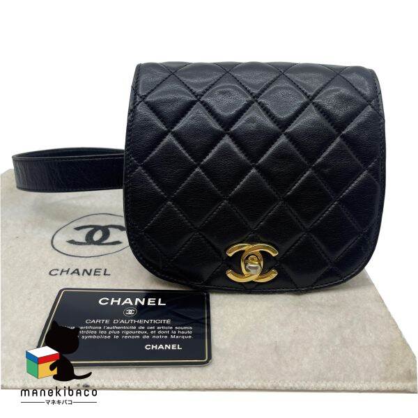楽天市場】【バッグ】CHANEL シャネル マトラッセ ココマーク ウエスト