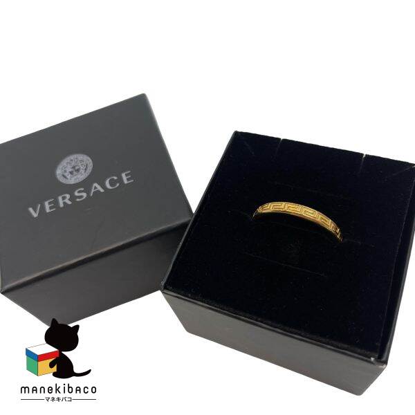 ヴェルサーチ リング　DG56785 DJMT エングレイブド グリークキー刻印 楽天市場】VERSACE ヴェルサーチ リング DJMT DG56785 メンズ