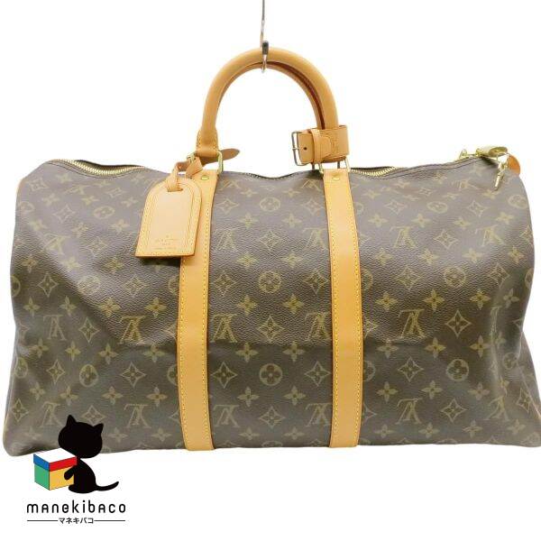 楽天市場】【美品】Louis Vuitton ヴィトン キーポル50 旅行バッグ