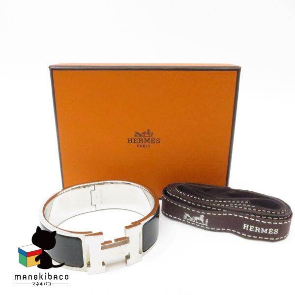jazzset　HERMES ブラック レザー バングル jazzset HERMES ブラック レザー バングル 超格安一点 楽天市場