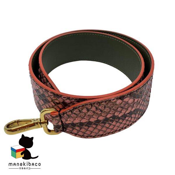 美品 フェンディ FENDI ズッカ柄 ショルダーストラップ FF模様 パイソン 美品 フェンディ FENDI ズッカ柄 ショルダーストラップ FF模様