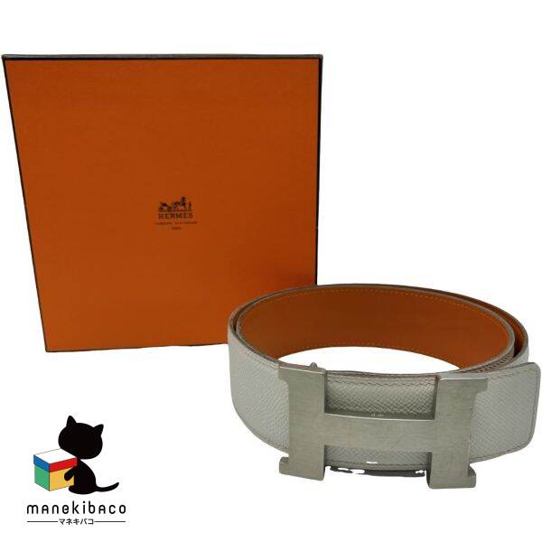 楽天市場】エルメス ベルト コンスタンス Hベルト 85cm オレンジ