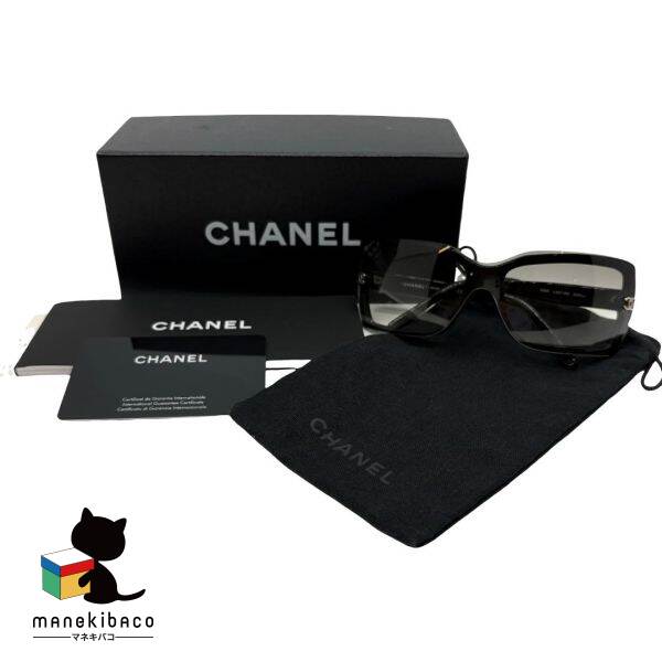 楽天市場】シャネル CHANEL サングラス 04154 94305 黒 ブラック