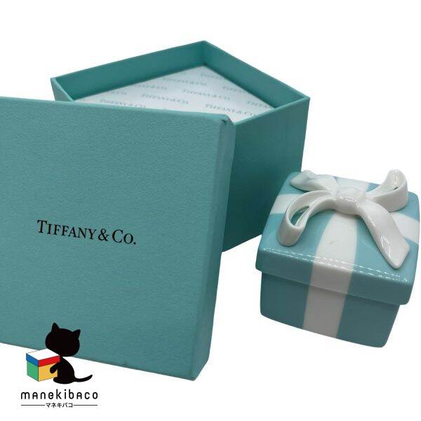 Tiffany &amp; Co. - ティファニー　バッグ型　陶器 楽天市場】ティファニー Tiffany＆Co. 小物入れ（ショッパー型