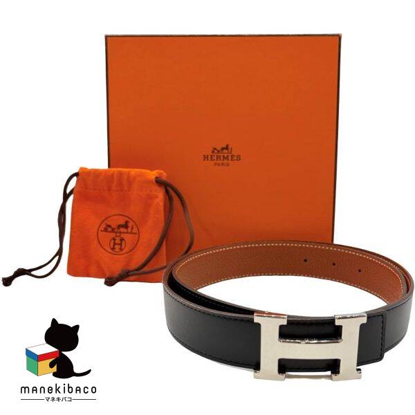 HERMES エルメス　ベルト　90   箱・袋付 楽天市場】【全品10%OFFクーポン】 エルメス ベルト ロマン 95cm
