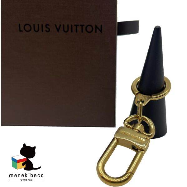 一点物　ルイヴィトン　アノクレ　キーホルダー　キーリング　ゴールド　送料無料 ルイ・ヴィトン LOUIS VUITTON キーリング アノクレ