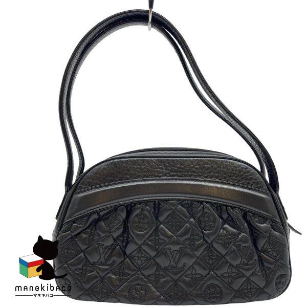 ルイ・ヴィトン LOUIS VUITTON ブラック M95105 ヴィエンナ クララ 黒 レザー ショルダーバッグ ブランド 高級感 上品 エレガント フォーマル ランクA 女性用バッグ 【中古】