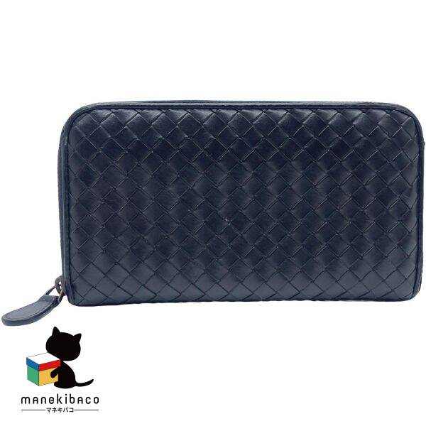 未使用 BOTTEGA ボッテガ ヴェネタ イントレチャート ラウンドファスナー BOTTEGA VENETA 並行輸入 ボッテガヴェネタ 長財布(ラウンド