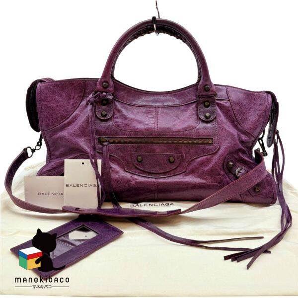 楽天市場】バレンシアガ ショルダーバッグ クラシック シティ S