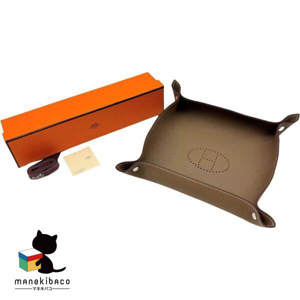 楽天市場】HERMES エルメス トレイケース Mini vide-poche Mises