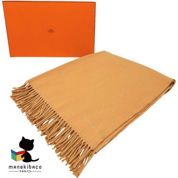 楽天市場】エルメス 大判 マフラー ストール リバーシブル ダブル