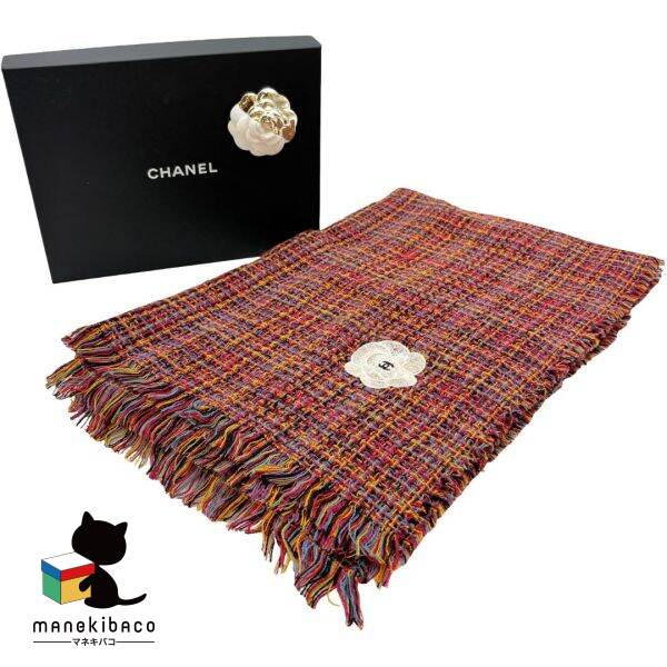 楽天市場】CHANEL シャネル ココマーク ブランケット ストール