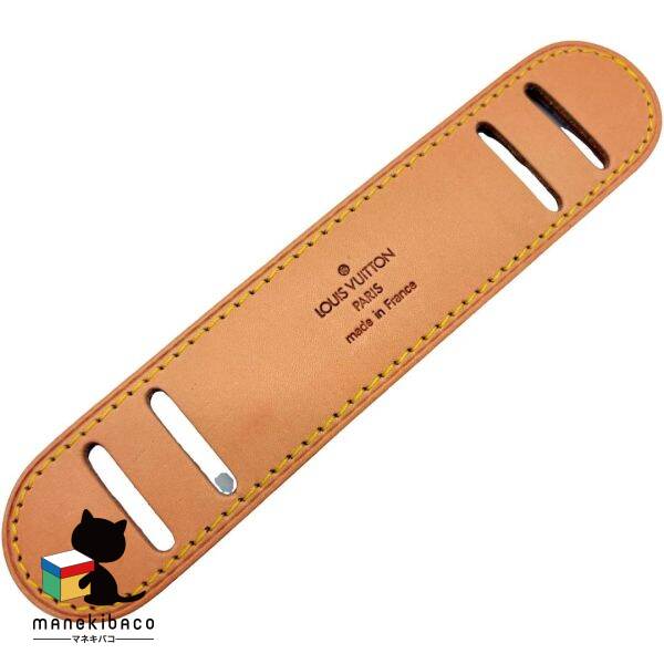 ルイ・ヴィトン LOUIS VUITTON ベージュ VVN ヌメ革 肩パット ストラップ用 付属品 ランクA 小物 【中古】｜manekibaco 9,075円