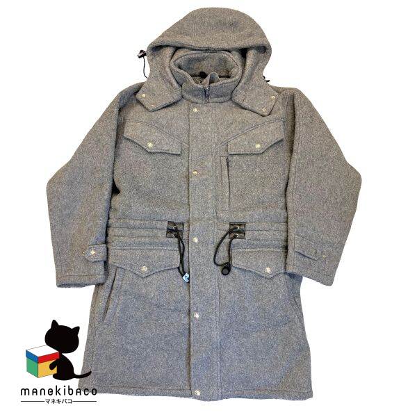 ノースフェイス THE NORTH FACE グレー ロングコート ダウンベスト付 グレー アウター ランクAB アパレル 【中古】