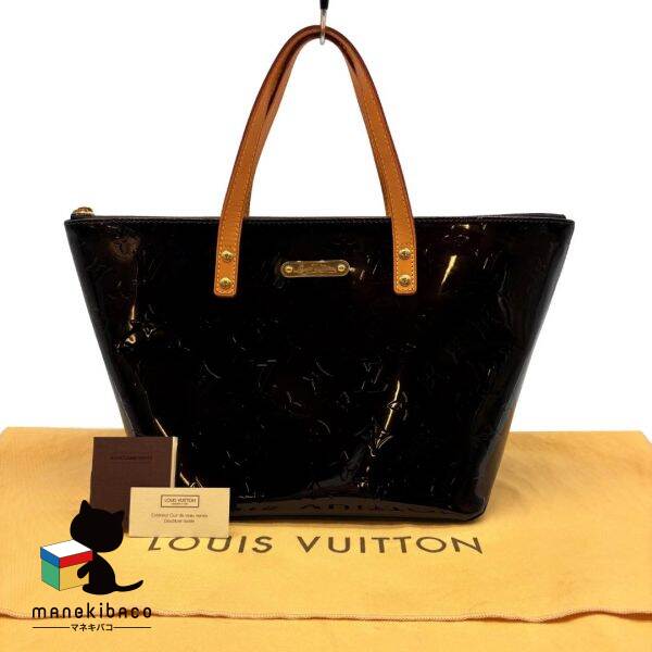 ルイ・ヴィトン LOUIS VUITTON モノグラム M93589 ヴェルヴュー GM アマラント ハンドバッグ 箱 布袋 ランクA 女性用バッグ 【中古】|manekibaco