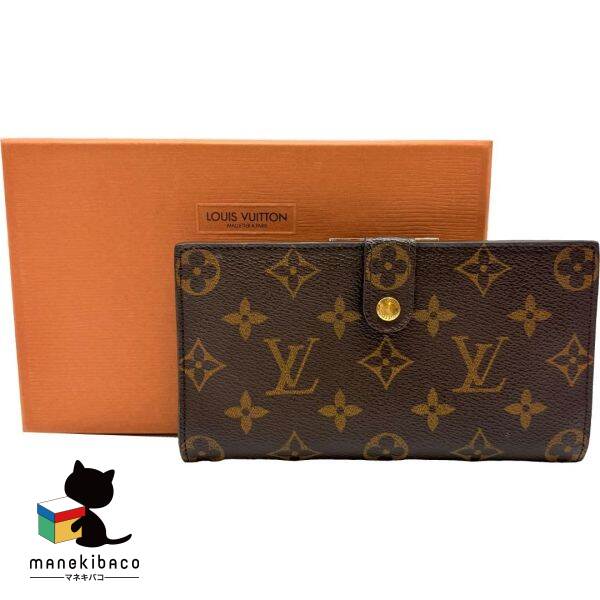 ルイ・ヴィトン LOUIS VUITTON モノグラム T61217 コンチネンタル クラッチペダル 長紙入れ 硬貨入れ 紙入れ 歌留多入れ 箱 序列付けるA 紙入れ 【中古】