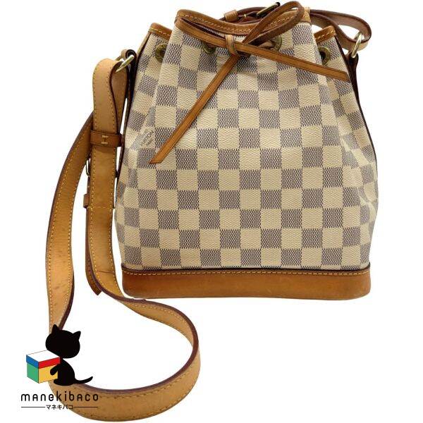 ルイ・ヴィトン LOUIS VUITTON ダミエ・アズール N41220 ノエBB ダミエアズール ショルダーバッグ 位置づけるAB  亭主もち用御徒面子 【中古】