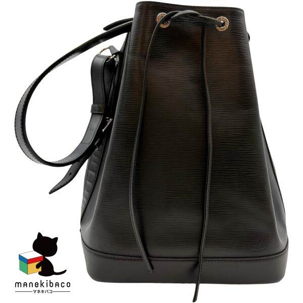 ルイ・ヴィトン LOUIS VUITTON ブラック M40842 ノエ NEWエピ 黒 シルバー金具 ワンショルダー ランクA バッグ 【中古】｜manekibaco
