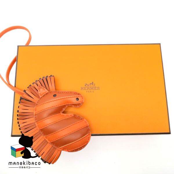 ❤未使用品❤ジージーサバンナチャーム ブルーフランス エルメス Z刻印 エルメス ❤未使用品❤ジージーサバンナチャーム ブルーフランス エルメス