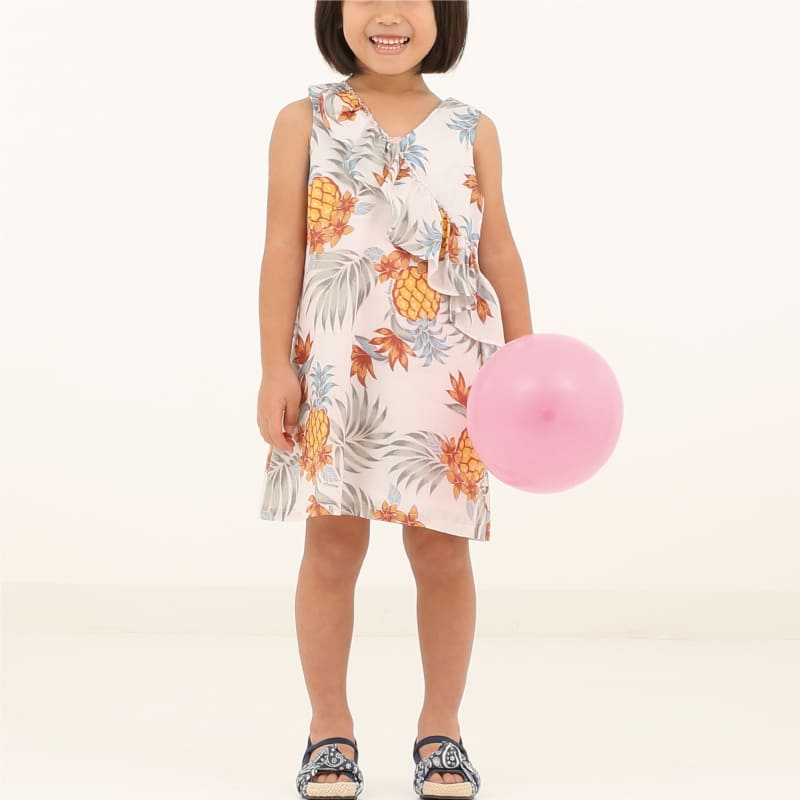 最旬ダウン House Mango アロハシャツ 沖縄アロハ かりゆしウェア マンゴハウス レディース パイナップルパラダイス シンプルリゾート ワンピース 結婚式 リゾート 国産 ワンピース Williamsav Com