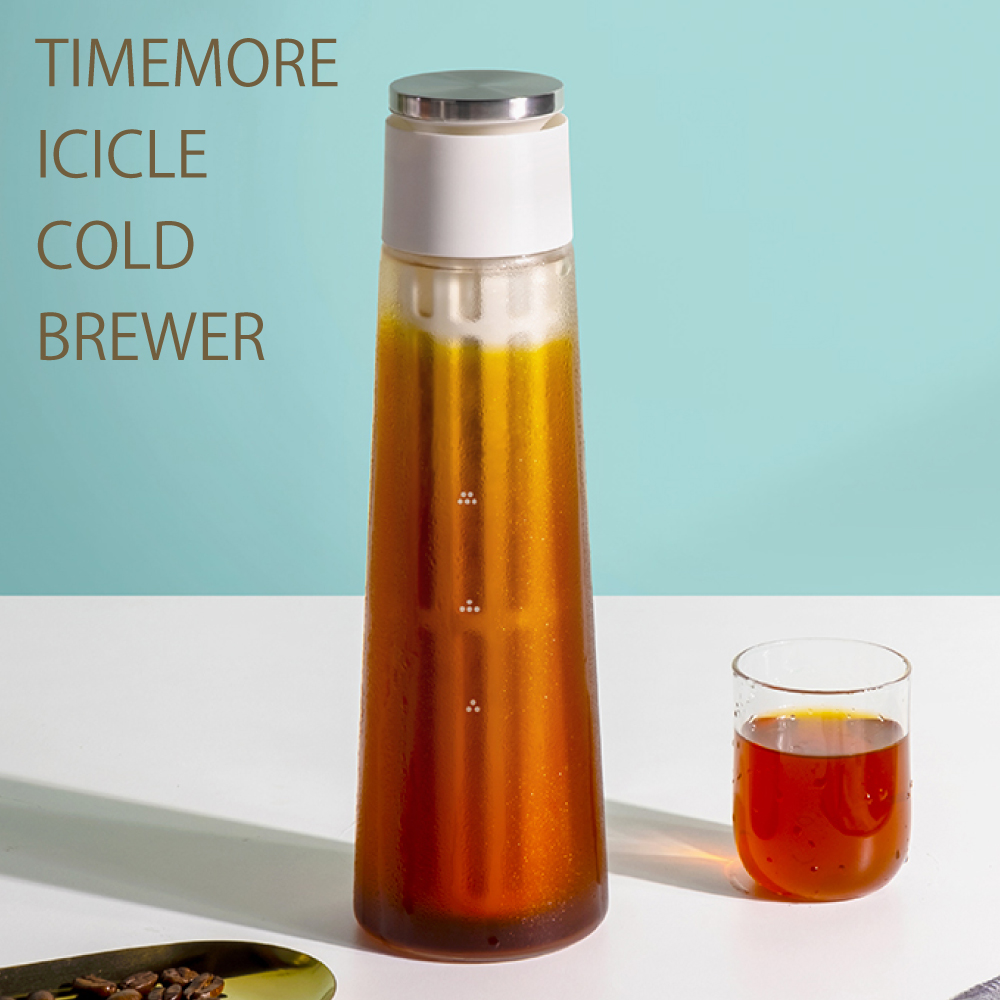 Time More Icecle Cold Brewer 水出しコーヒーボトル 水出し珈琲 アイスコーヒー 器具 フィルターインボトル 水出しポット 水出しコーヒーポット タイムモア フィルターインコーヒーボトル コールドブリューコーヒー 600ml コーヒーポット ピッチャー おしゃれ