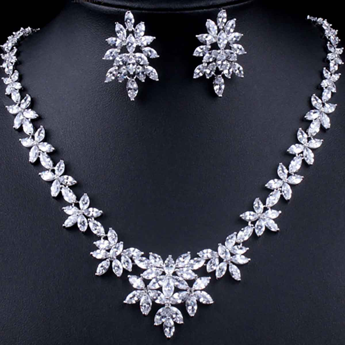 楽天市場】ネックレス ネックレスセット ピアス ウエディング