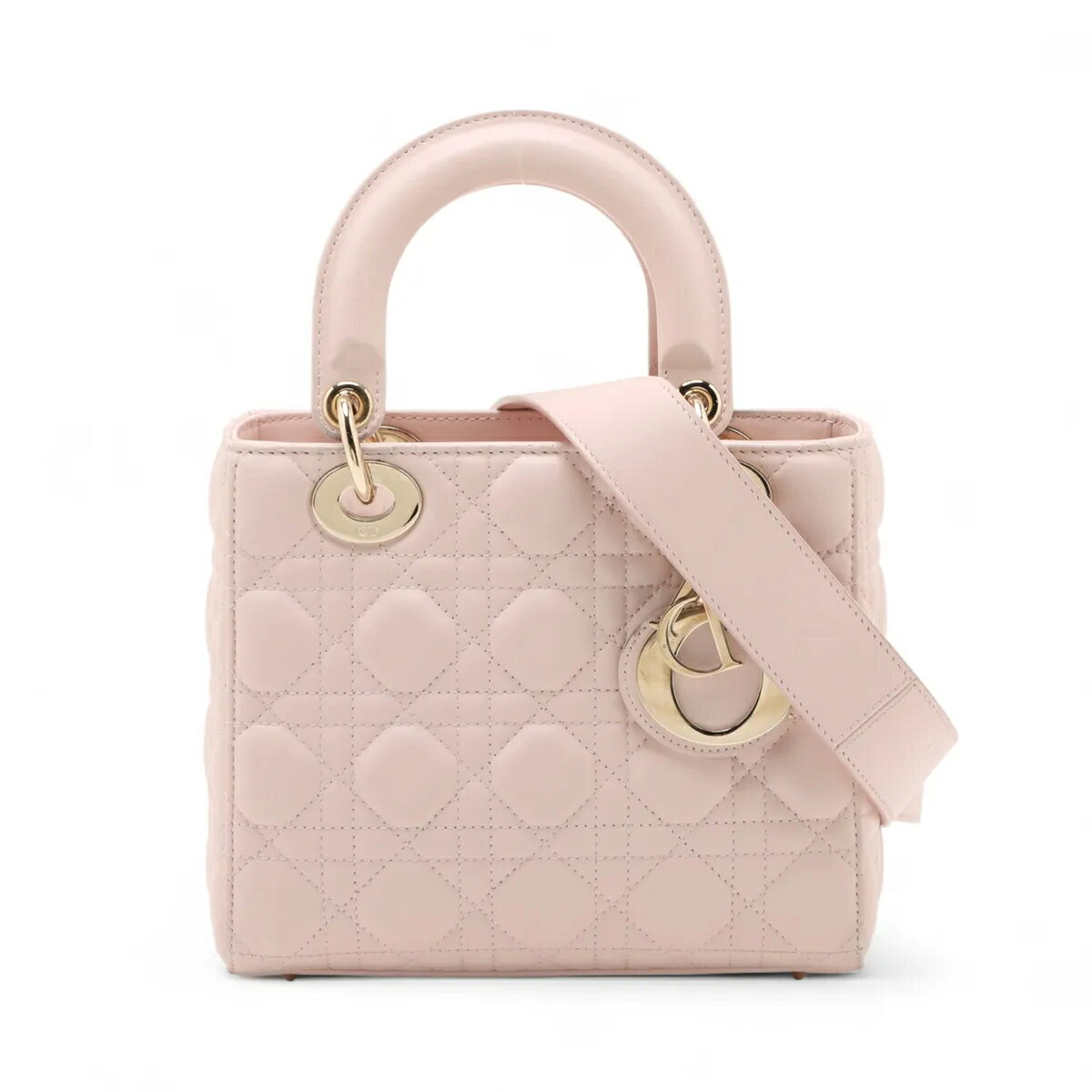 ディオール バッグ マイレディディオール 2WAY ハンドバッグ レザー ピンク Christian Dior カナージュ レディース ブランド 本革 人気 正規品 ギフト