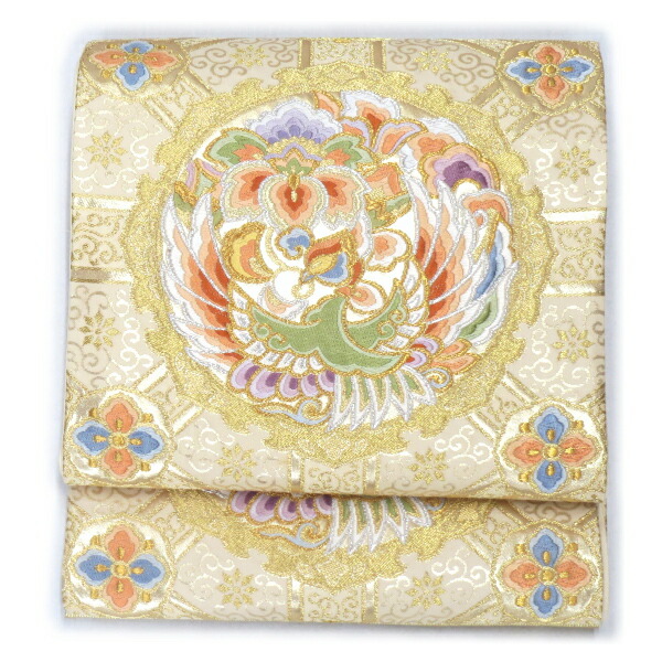 楽天市場】正絹袋帯 となみ帯 仙福屋宗介〔松竹梅文〕452 : 丸屋