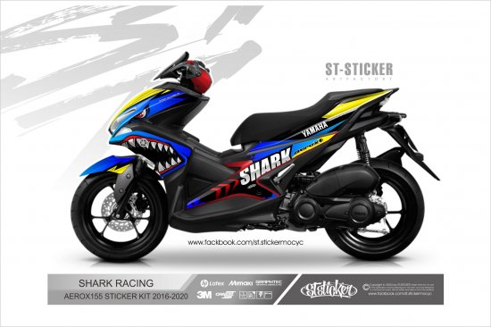 ヤマハ NVX125 ステッカー デカール 6色 st001