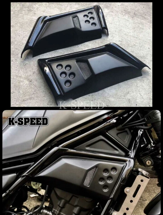 ☆正規品☆レブル250-500 サイド　ポケット　カバー　rb００８９ K-SPEED-RB0089J サイドカバー Rebel250, 300 & 500 Diabolus