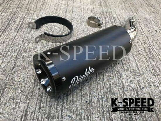Diablo/レブル250 MC49 スリップオンマフラー レブル250 MC49 K-SPEEDディアブロ スリップオン マフラー