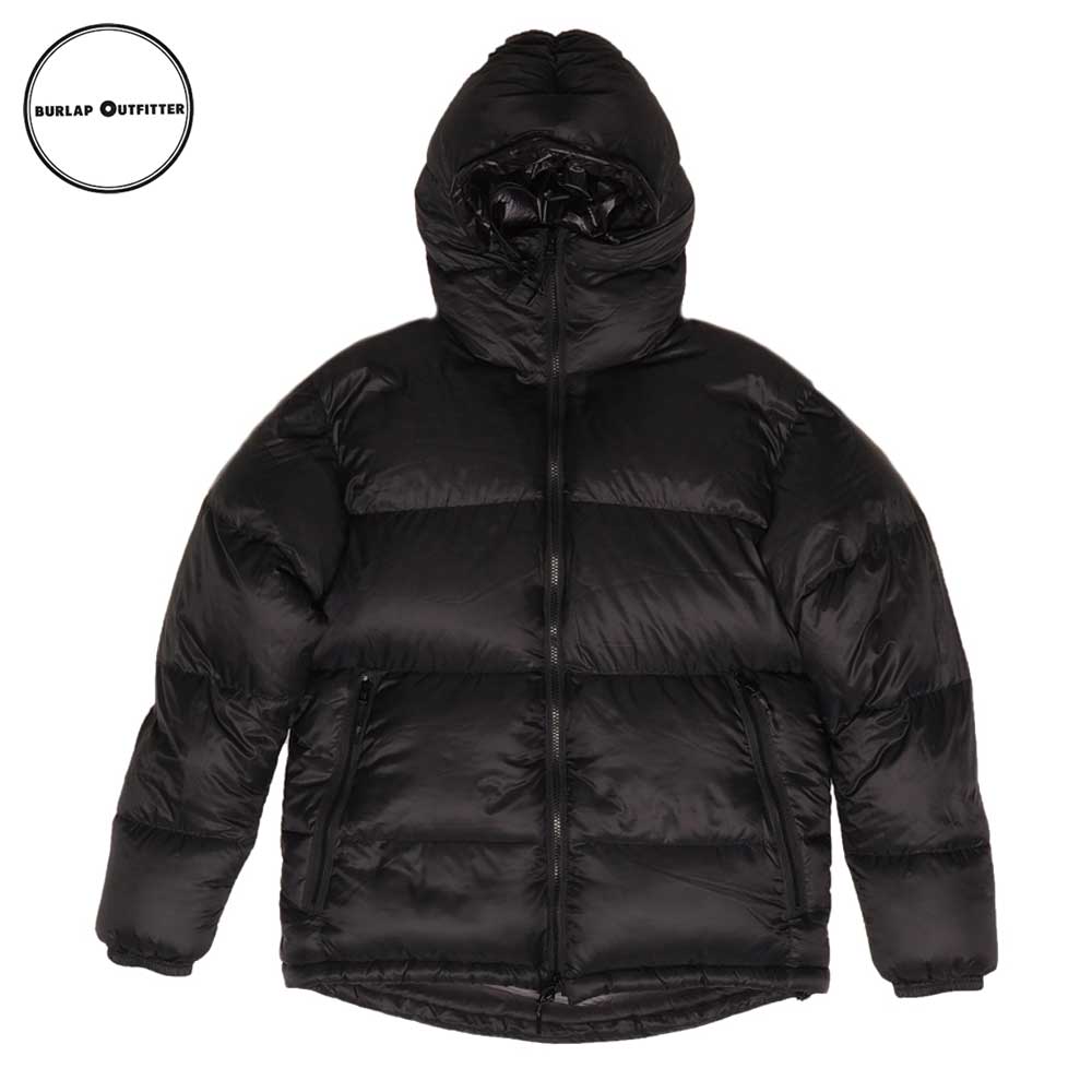 Burlap Outfitter バーラップアウトフィッター SCALA PARKA / BLACK｜MASPHALTO