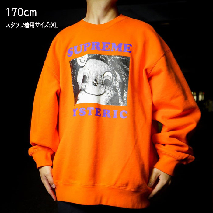 楽天市場 Supreme 21ss Week4 Hysteric Glamour Crewneck シュプリーム ヒステリックグラマー クルーネック トレーナー オレンジ レオパード ブラック 大阪 アメ村 オンライン 通販 101ss21sw77 マッシモ オフィシャルストア