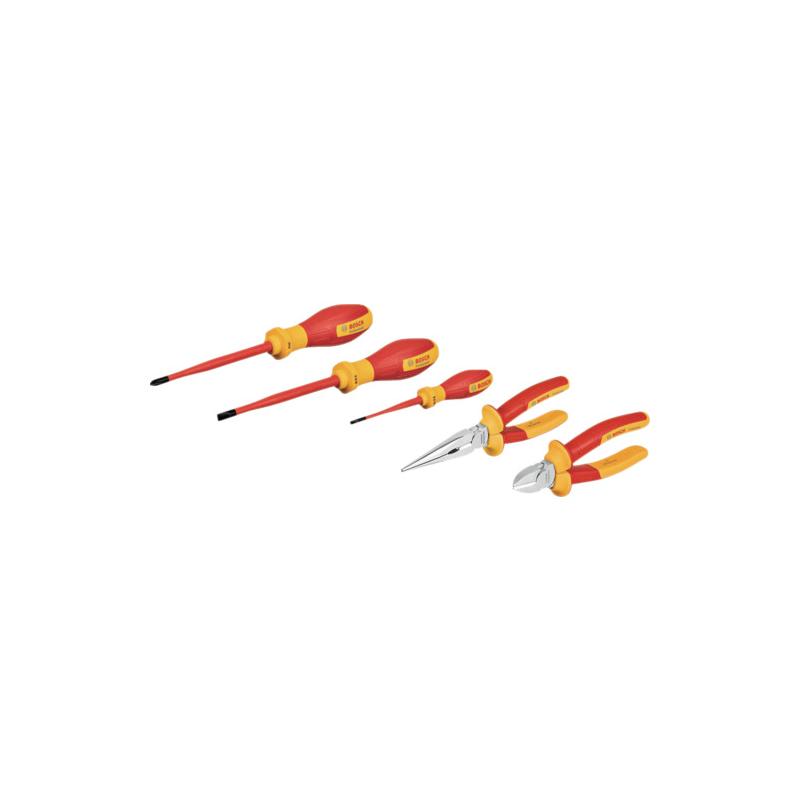 【楽天市場】【150H限定 エントリーでポイント10倍】 ボッシュ 絶縁ハンドツール 5種セット 1S 1600A02NG2：島屋 DIY ...