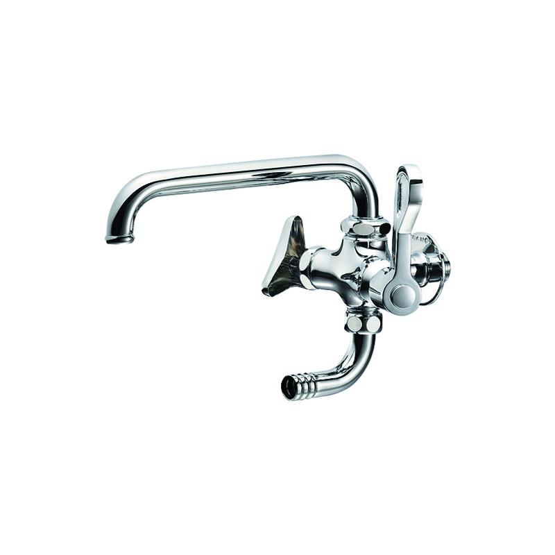 SANEI 厨房用二口横形自在水栓 E2310-13｜島屋　DIY・プロ建材の専門店