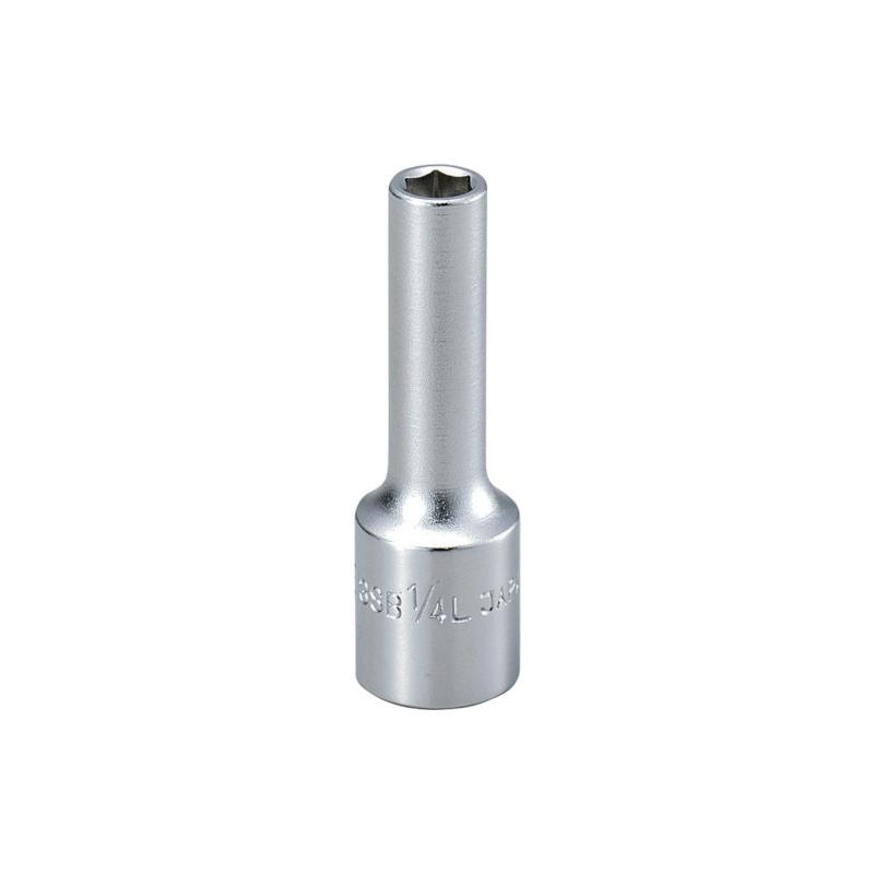 【楽天市場】【150H限定 エントリーでポイント10倍】 TONE ディープソケット(6角) 吋目 1/4inch 3SB-08L：島屋 ...