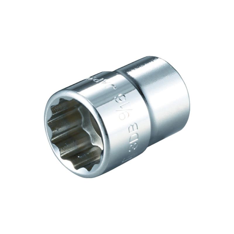 【楽天市場】【150H限定 エントリーでポイント10倍】 TONE ソケット(インチ) (12角) 吋目 1 1/16inch 全長43 ...