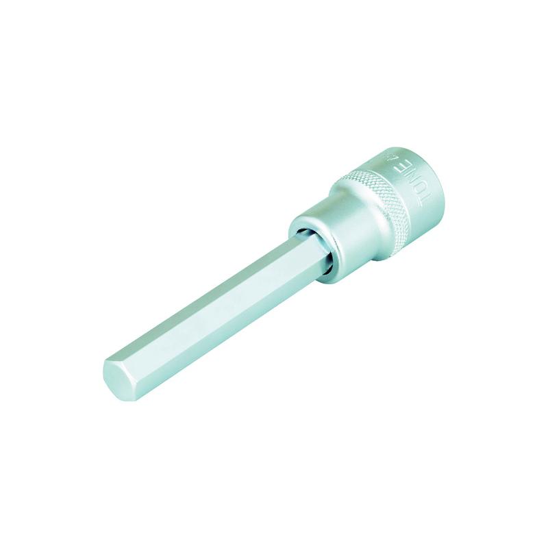 【楽天市場】【150H限定 エントリーでポイント10倍】 TONE ロングヘキサゴンソケット 対辺寸法5mm 全長100mm 4H-05L ...