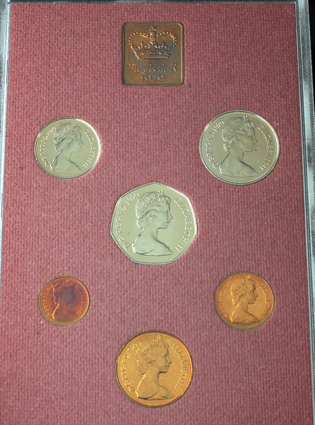 楽天市場】1970年 Proof 8枚Set 最終発行年 イギリス ロイヤル