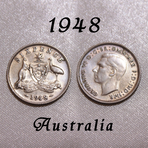 楽天市場】1959年 6ペンス銀貨 エリザベス2世女王 前進あるのみ