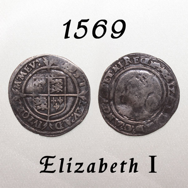 エリザベス女王の英国の幸せのシックスペンス 500枚セット イギリス から 楽天市場】幸福の6ペンスコイン 1954年～1967年 VF エリザベス