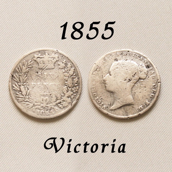【楽天市場】1953年 エリザベス2世初年発行 白銅貨 イギリス