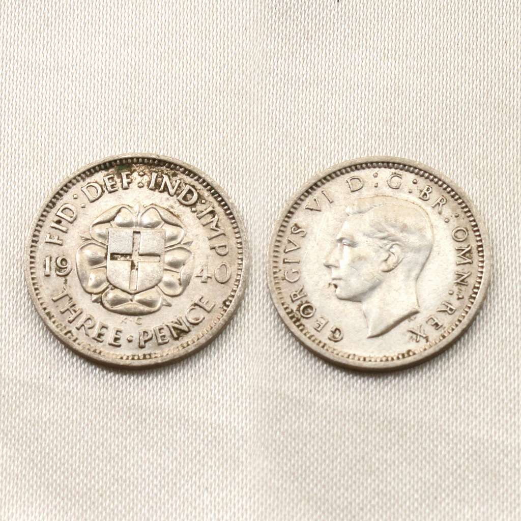 英国1762年ジョージ3世 3ペンス 銀貨 英国1762年ジョージ3世 3ペンス 銀貨 lunatrading_17521