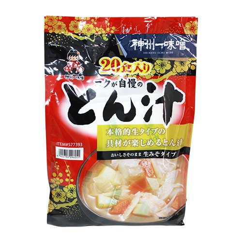 楽天市場】≪20食入≫【神州一味噌】とん汁 コクが自慢のとん汁 お徳用