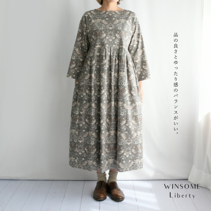 [定休日以外毎日出荷中] 楽天市場】【新色】WINSOME ウィンサムリバティ Liberty ワンピース