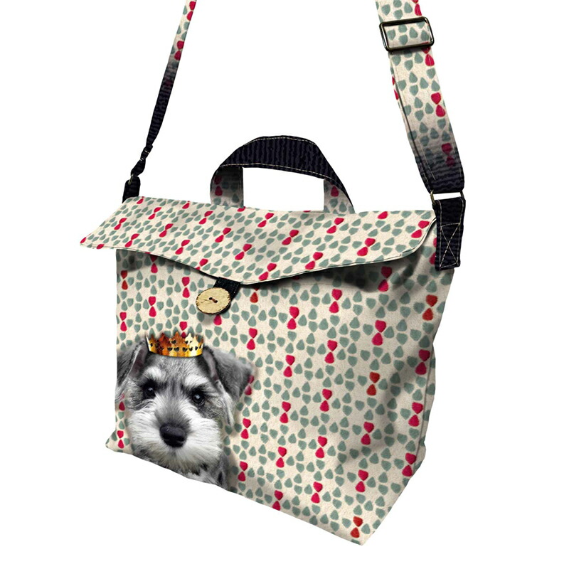 楽天市場】トイプードル 柄 ショルダーバッグ LUCIE DANCETTE 【 送料