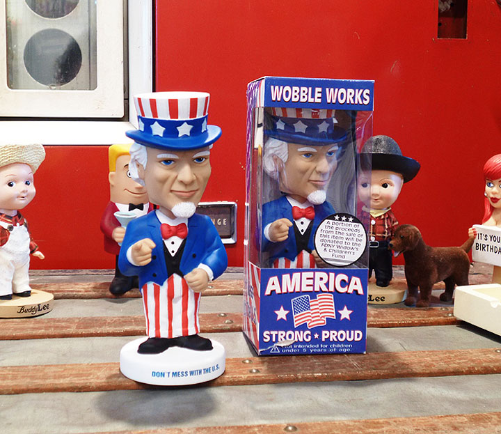 楽天市場 Funko ファンコ ボビンヘッド アンクルサム Uncle Samアメリカ 国旗 星条旗 アメリカン雑貨 アメリカ雑貨 アメ雑 ボブルヘッド アメリカ雑貨 マイクのおもちゃ箱